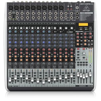 Behringer Xenyx QX2442USB Premium 24-Input 4/2-Bus Mixer with USB Interface