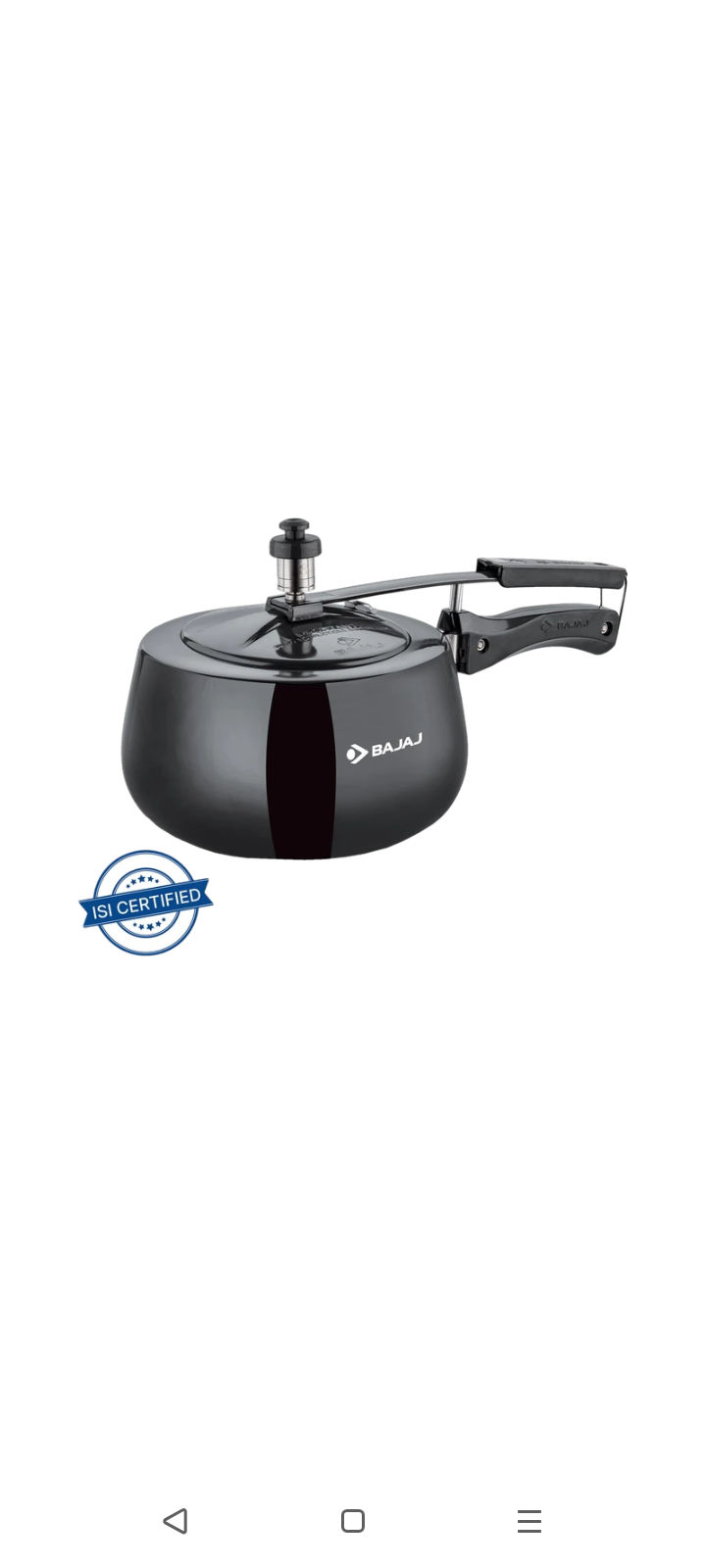 Take a look at this New Shakti 3HD HA Handi With IB 3 L Induction Bottom Pressure Cooker on Flipkart