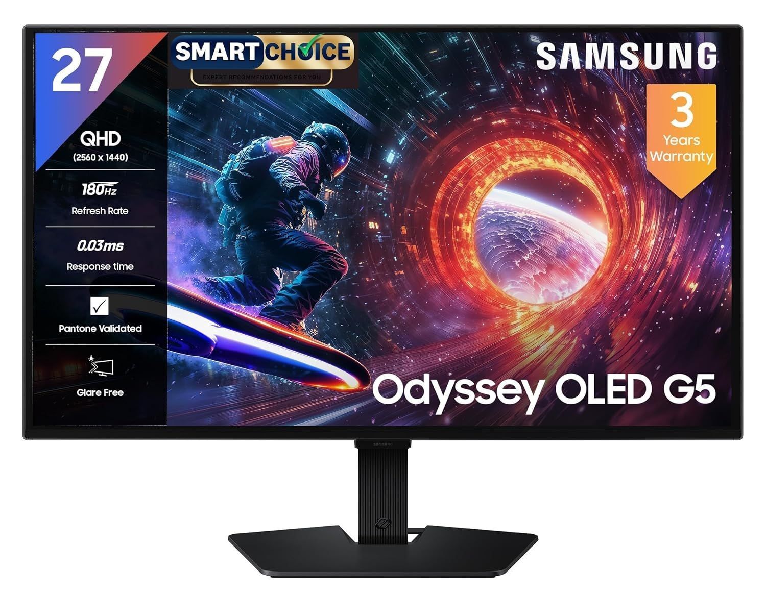 Samsung 27" Odyssey QD-OLED G5 Gaming Monitor