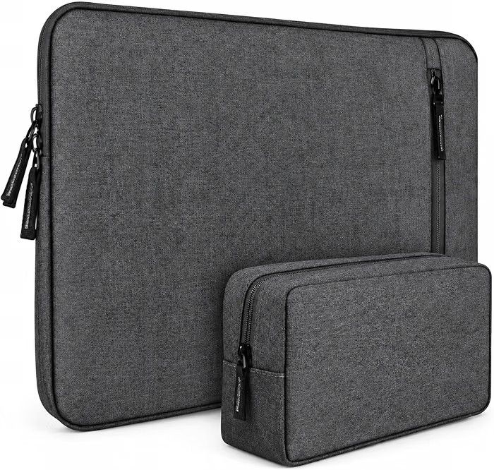 15.6-Inch Water-Resistant Laptop Sleeve with Handle - Pack of 2