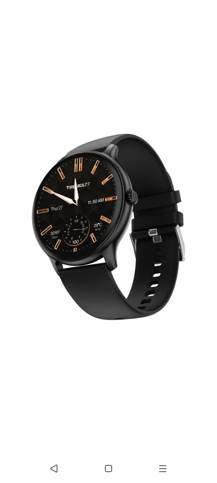 Take a look at this Fire-Boltt Ninja Talk 35.3mm (1.39) Round Bluetooth Calling Metal Body,120 Sports Modes Smartwatch on Flipkart
