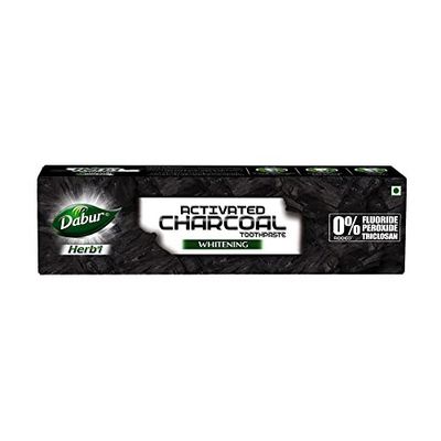 [Amazon Now/Fresh] DABUR Herb'L Activated Charcoal Toothpaste 120gm (Pack of 1)