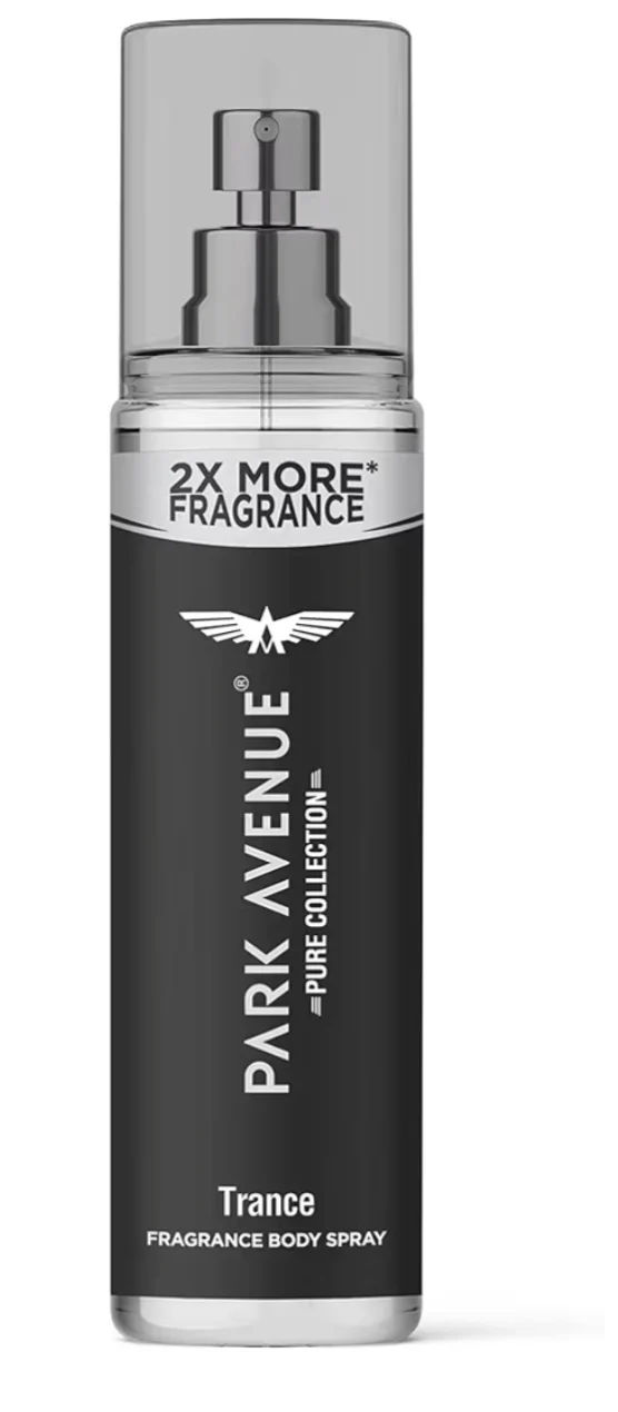 Park Avenue Pure Collection Trance Fragrance Body Spray for Men, 135ml