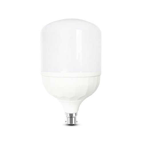 LUKER JVLuker 48W LED Bulb B22 Base Energy Efficient Light 120 Degree Wide Beam Coverage High CRI Surge Protection Lights for Home and Office Indoor & Outdoor, 1 Year Warranty (Pack of 1, White)
