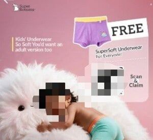 Free Supersoft underwear sample