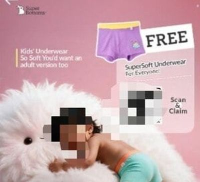 Free Supersoft underwear sample