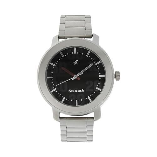 Fastrack Casual Analog Black Dial Men's Watch NM3121SM02/NN3121SM02