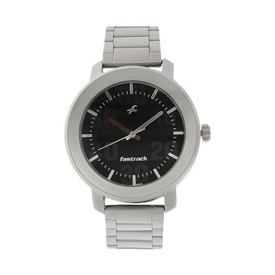 Fastrack Casual Analog Black Dial Men's Watch NM3121SM02/NN3121SM02