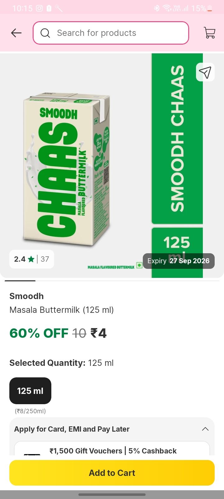 Masala Buttermilk @ Just ₹4! 🥤 |