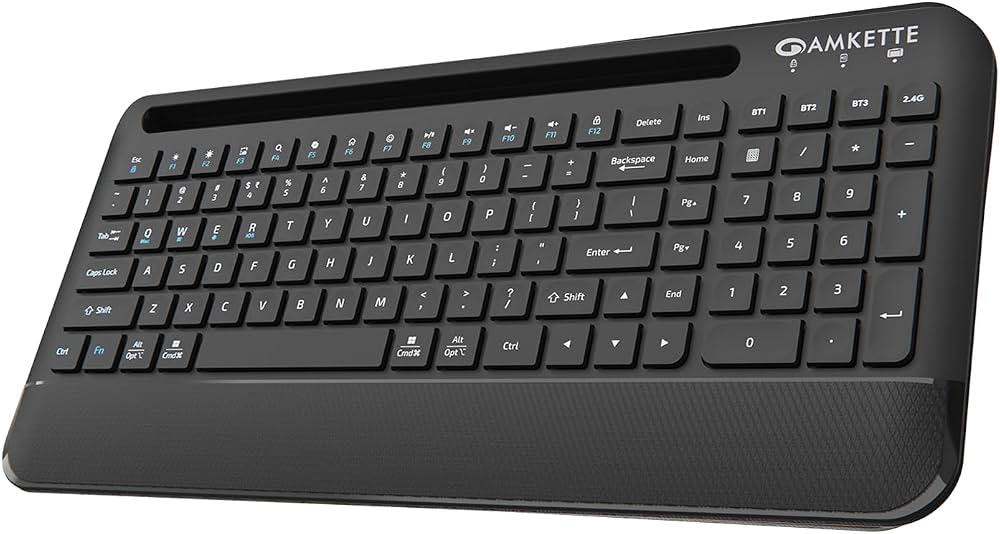AMKETTE Optimus Pro Max 4 in 1 Bluetooth, Wireless Standard Laptop Keyboard