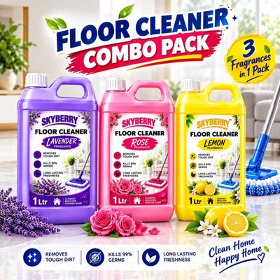 skyberry Powerful Floor Cleaner Liquid | Removes Tough Dirt & Sta...more
