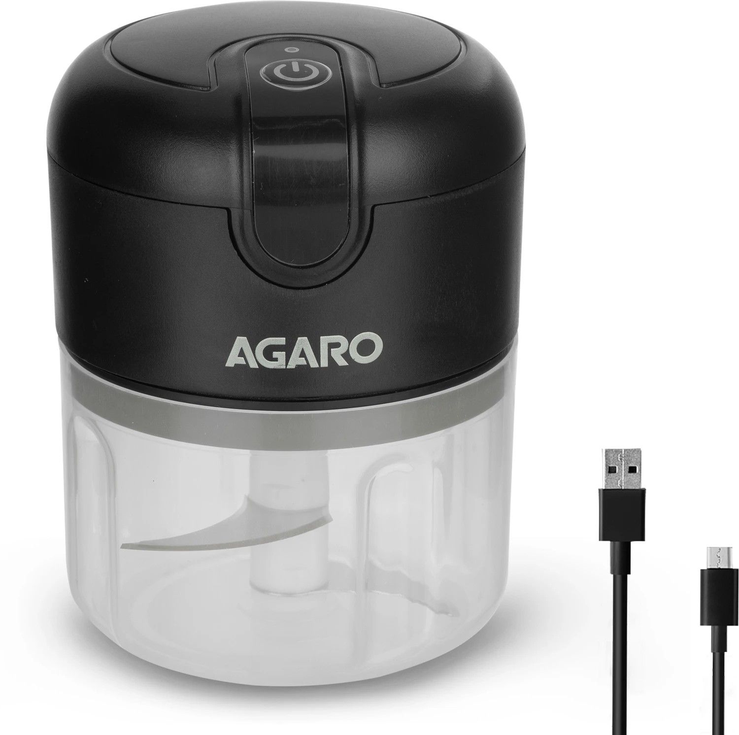 AGARO Elite Rechargeable Mini Electric Chopper, 250 Ml, One Touch...more