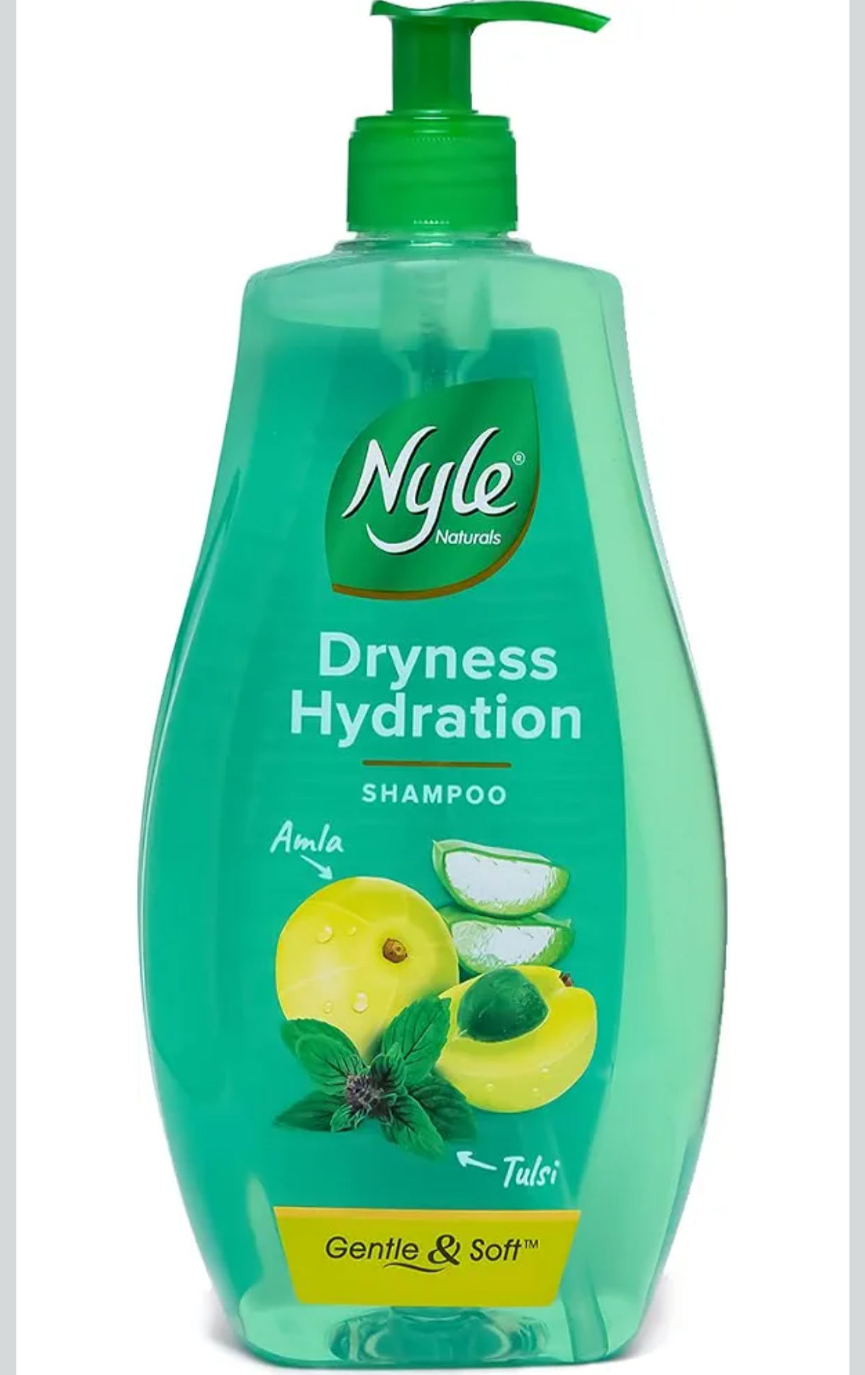 Amazon Now: Nyle Naturals Dryness Hydration Shampoo, with Tulsi, Amla and Aloe Vera 800ml