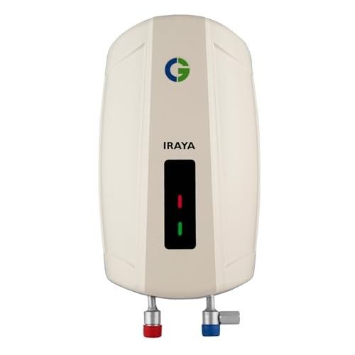 CG-IWHIRAYA03LX Iraya 3L | Instant Water Heater (Geyser) | SS 304 Grade Tank | Power-Packed Fast Heating | Highrise Suitable | Rust-Proof Body | 100% Copper Element | 2 Yr Product & 5 Yr Tank Warranty
