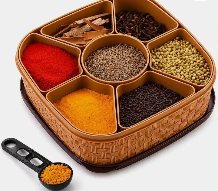 Dhyana Spice Set Plastic (1 Piece)