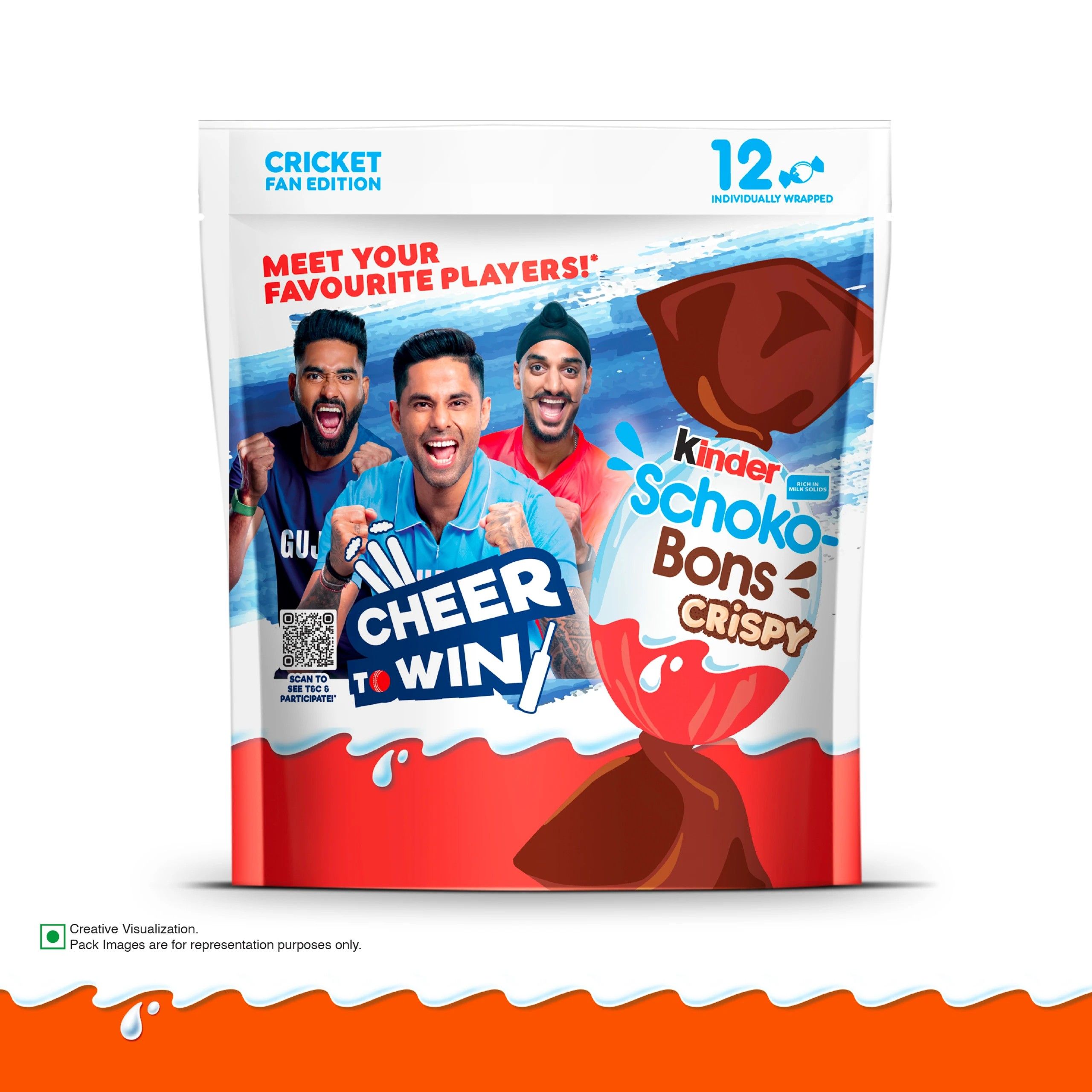 Zepto - Kinder Schoko-Bons Crispy | 12 pcs