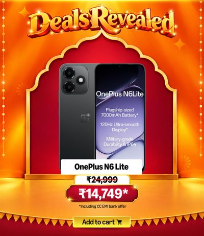 OnePlus N6 Lite | 4GB+64GB | Midnight Hype | Massive 7000mAh Long-Lasting Battery
