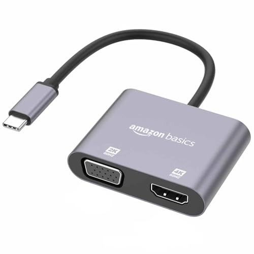 amazon basics 2-in-1 USB C to HDMI and USB A Adapte, USB C Male to USB 3.0 Female Adapter