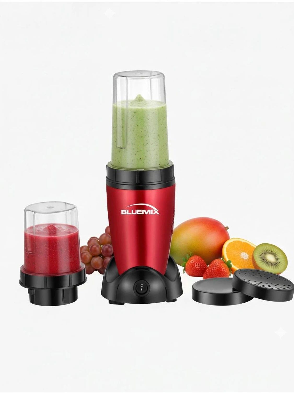 Bluemix PRO Nutri Blender 500 W Mixer Grinder (Nutri Blender | 2 ...more