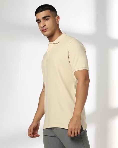Men Slim Fit Polo T-Shirt
