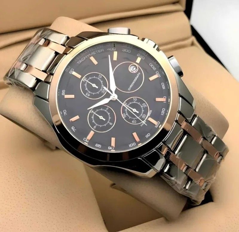 ZENTIQ 01 Multi-Dial Stainless Steel Analog Watch for Men