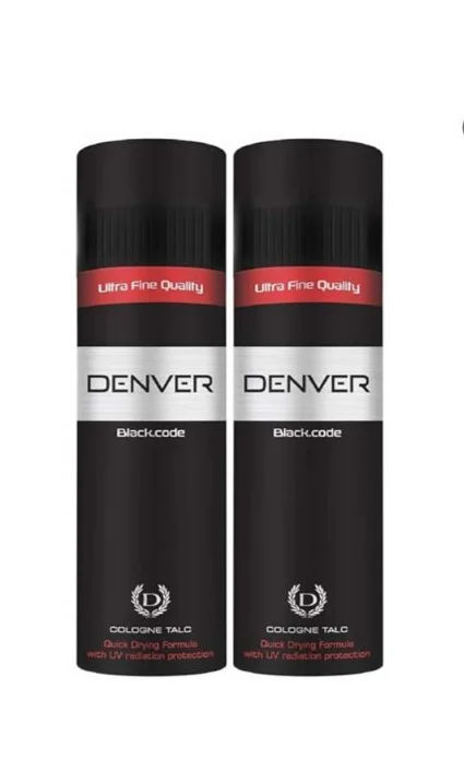 Digihaat: Denver Black Code Talcum powder 100g × 2 @ ₹62