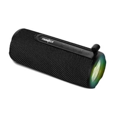 Frontech Multimedia Bluetooth Speaker | 18W Stereo Sound | Dual 52mm Drivers | RGB Lights | TWS Support | FM, USB, TF & AUX | IPX3 Water & Dust Resistant | Type-C | 1800mAh | 1 Year Warranty (SW-0249)