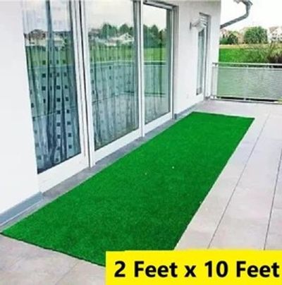 Worthful Creations Green Polypropylene Carpet