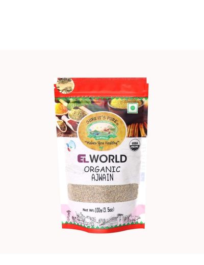 Elword agro organic ajwain seeds 100gm