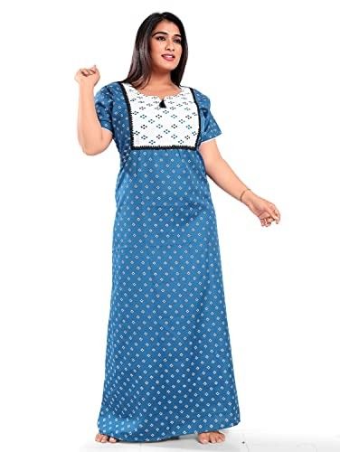 Fabme Women Nightgown