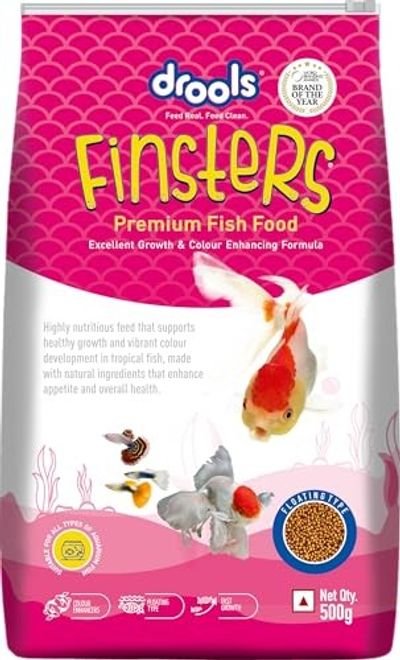 Drools Finsters Premium Fish Food 500g Pouch
