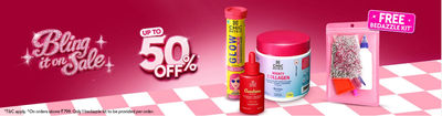 Bling it on Sale | Upto 50% Off | + Free Chic Nutrix Bedazzled Kit