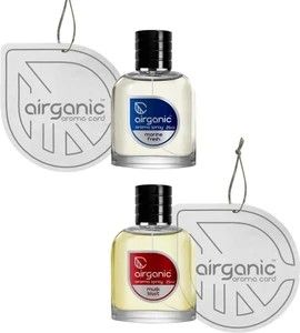 Airganic Aroma Fine Spray Combo Offer - Marine Fresh & Musk Blast Car Freshener Spray Aroma Fine Spray Combo Offer - Marine Fresh & Musk Blast (2 x 1 Units)