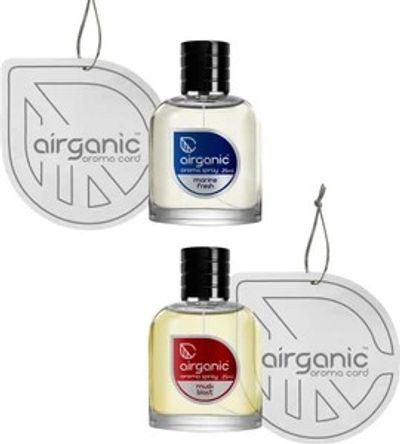 Airganic Aroma Fine Spray Combo Offer - Marine Fresh & Musk Blast Car Freshener Spray Aroma Fine Spray Combo Offer - Marine Fresh & Musk Blast (2 x 1 Units)