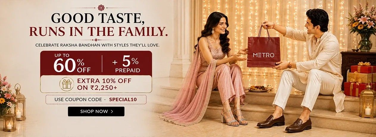 Celebrate Raksha Bandhan | Upto 60% + Extra 10% Off on 2250 | + 5% prepaid