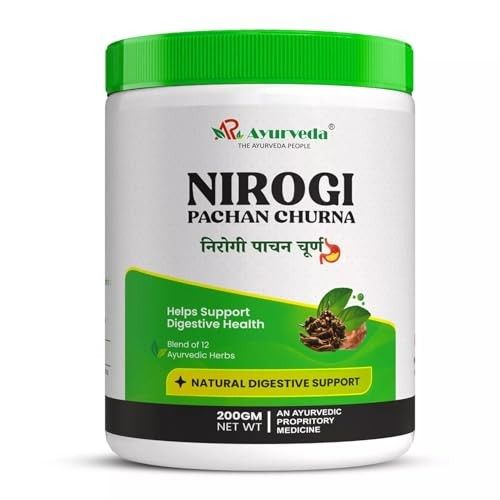 A R Ayurveda Nirogi Pachan Churna For Digestion And Constipation (200 g)