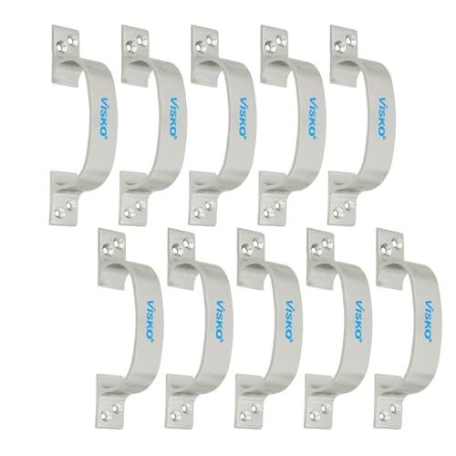 Visko Tools 1007 Royal Series 150 Mm D Secton Handles, Silver |10 Piece