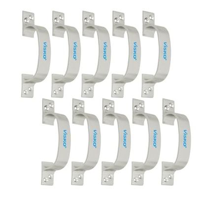 Visko Tools 1007 Royal Series 150 Mm D Secton Handles, Silver |10 Piece
