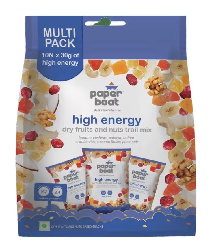 Paper Boat High Energy Dry Fruits & Nuts Trail Mix 300 g