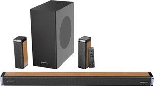 ZEBRONICS Juke Bar 9530 Dolby Audio Wired Subwoofer & Dual Rear S...more