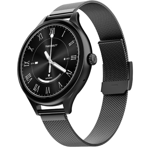 Fire-Boltt Phoenix Air Smartwatch - 1.26" Display, BT Calling, Dual Straps (Onyx Black)