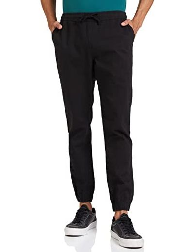 Amazon Brand - Symbol Men's Stretchable Regular fit Jogger Pants | Chinos | Casual Trousers