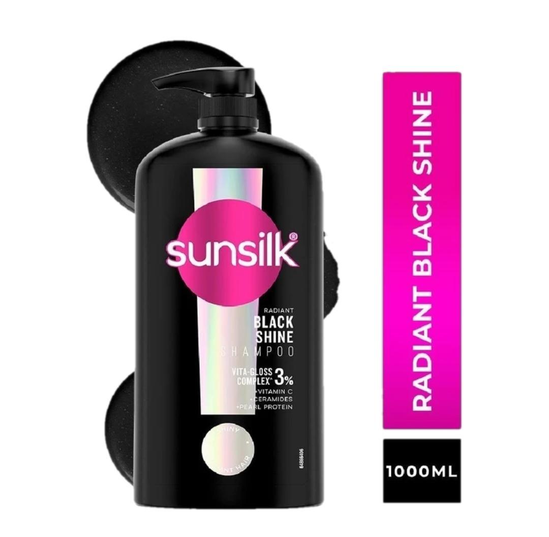 Sunslik Radiant Black Shine Shampoo