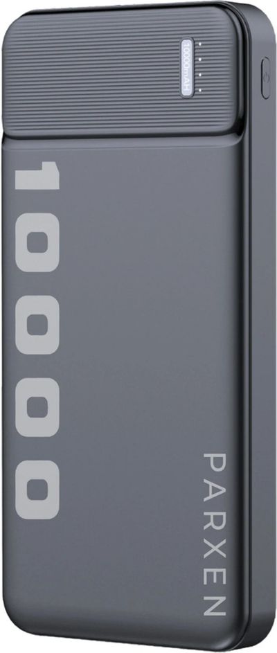 PARXEN 10000 mAh 22.5 W Slim Power Bank (Black, Lithium Polymer, ...more