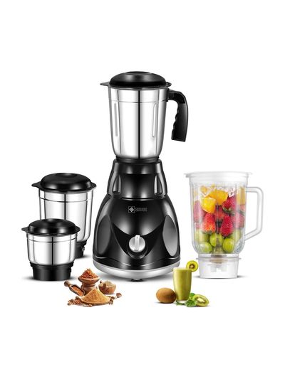 Havok Black_Mixer_4Jar 750 W Juicer Mixer Grinder (Hav/Mix/4Jar(B...more