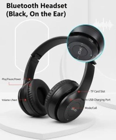 BUFONA P47 Bluetooth Gaming Headphone Wireless Sport Earphone With FM&SD Card Slot Bluetooth Headset