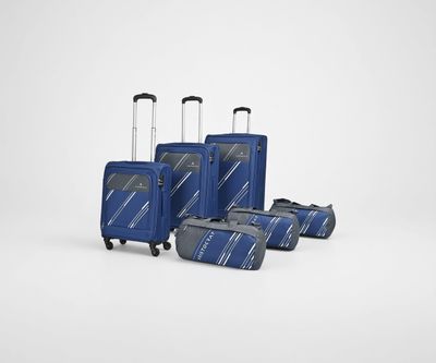 Aristocrat Hexa Active Set of 6 (3 Trolley Bags & 3 Duffle Bags) Luggage