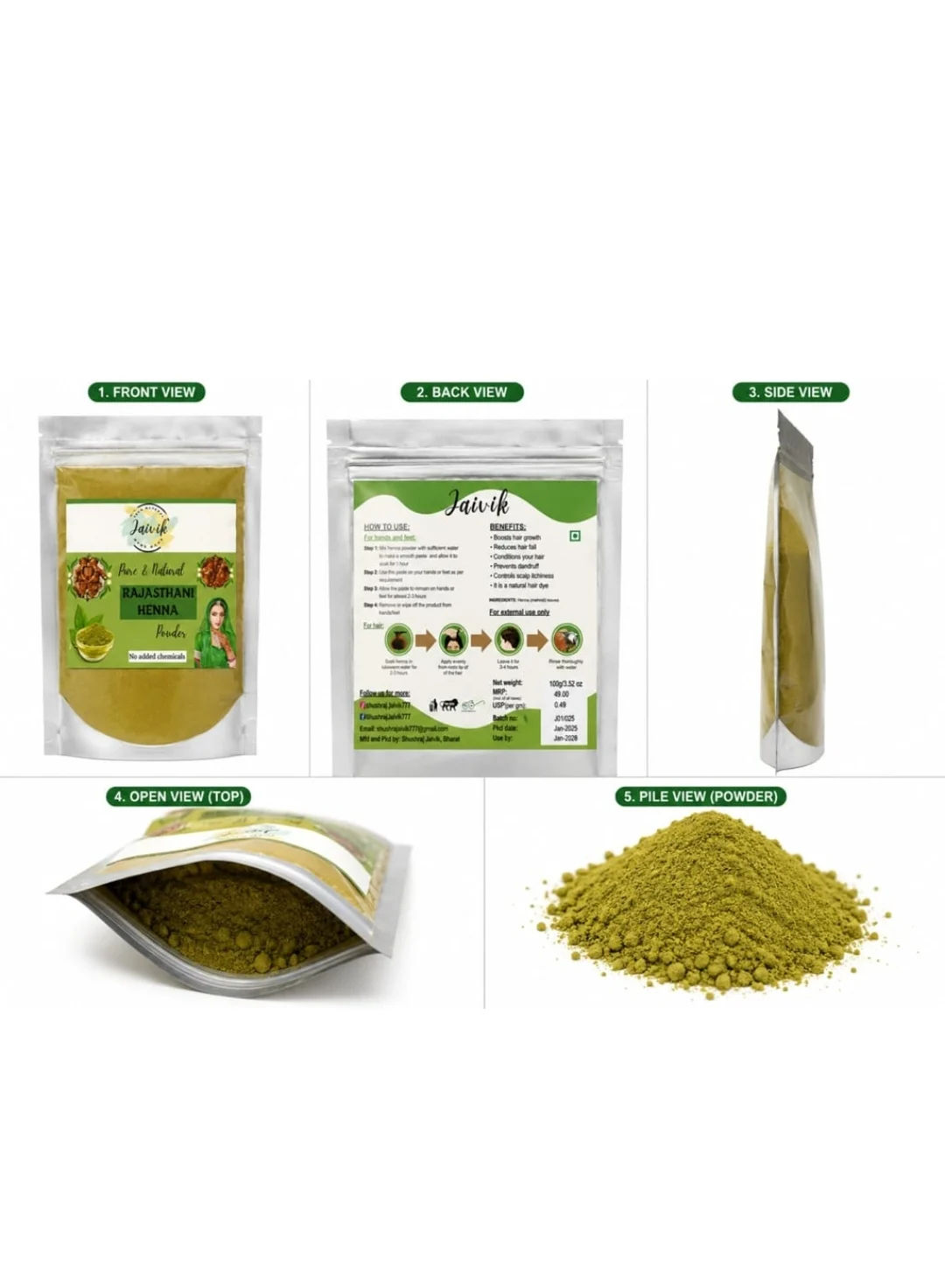 Rajasthani Heena Mehandi 100 gm | Digihaat