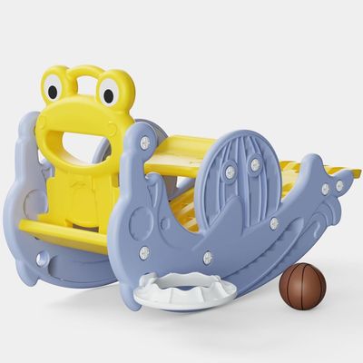 3-in-1 Slide, Rocker & Basketball for Kids (18 Months - 4 Years)