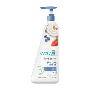 Everyuth Naturals Body Lotion with Sun Care BerriesSPF 15 24 hr Moisturization Non-sticky (500 ml)